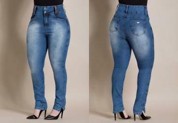 Cala Jeans Cintura Alta Cs Largo