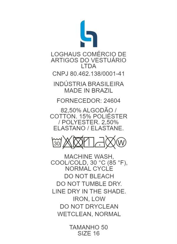 Quintess - Calça Jeans Cintura Alta Cós Largo 6