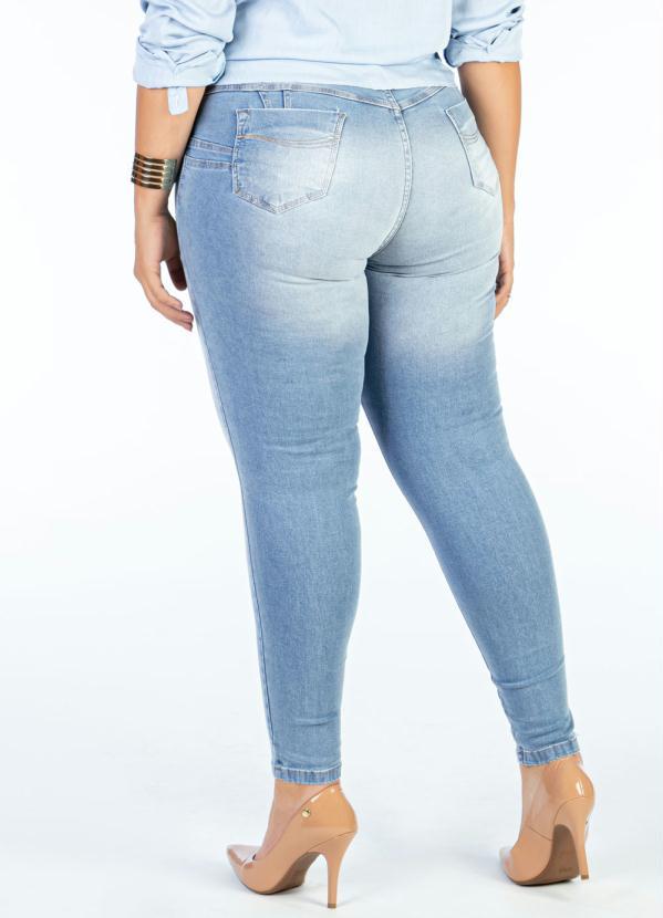 Sawary Jeans - Calça Jeans Clara Cigarrete Plus Size Sawary 2