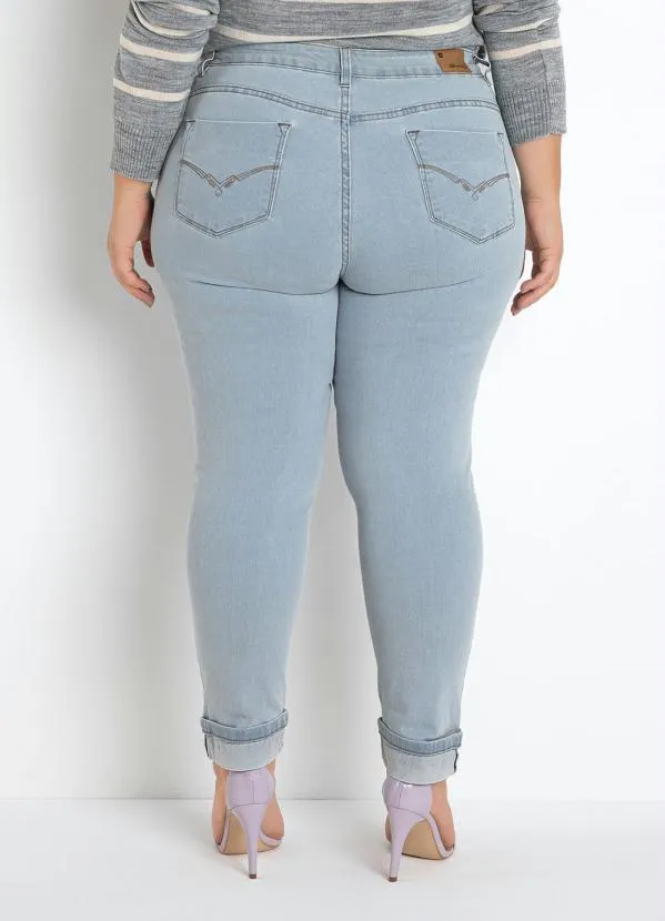 Sawary Jeans - Calça Jeans Clara Cropped Sawary Plus Size 4