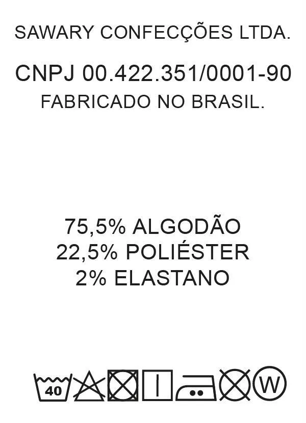 Sawary Jeans - Calça Jeans Cropped com Dobra Plus Size Sawary 5