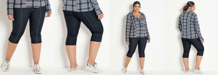 Cala Jeans Cropped Plus Size