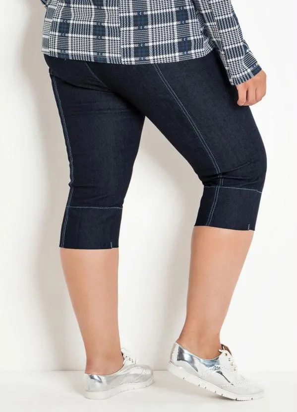 Marguerite - Calça Jeans Cropped Plus Size 5