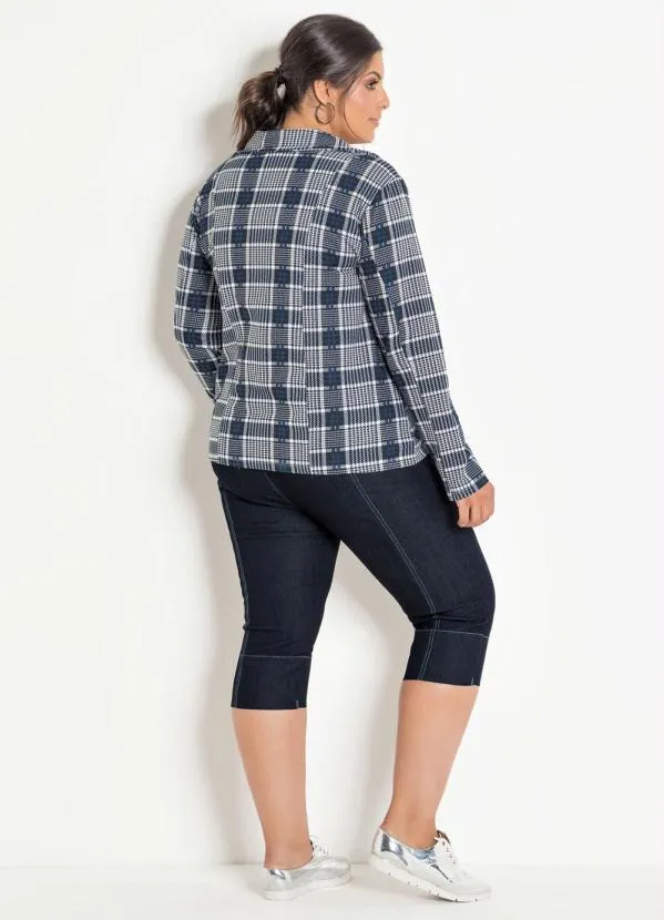 Marguerite - Calça Jeans Cropped Plus Size 3