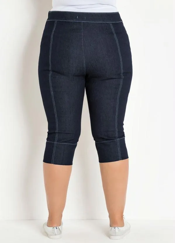 Marguerite - Calça Jeans Cropped Plus Size