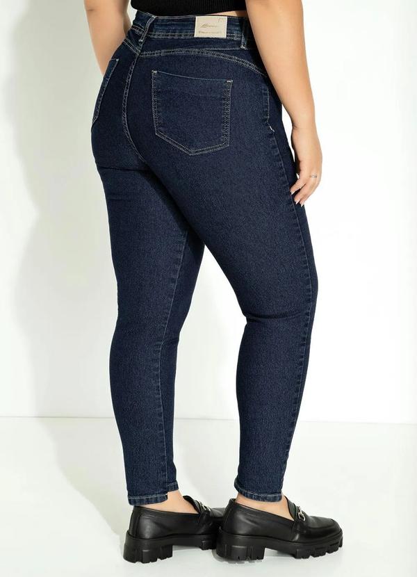 Sawary Jeans - Calça Jeans Escura Plus Size Cigarrete Sawary 2