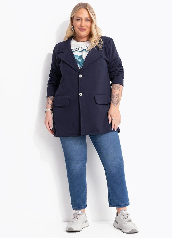 Marguerite - Calça Jeans Escuro Skinny Cintura Alta 14