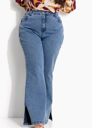 Marguerite - Calça Jeans Flare com Elastano - MARGUERITE