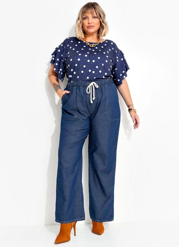 Marguerite - Calça Jeans Médio em Jeans Leve 3