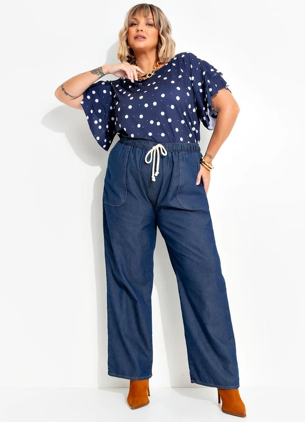 Marguerite - Calça Jeans Médio em Jeans Leve 5