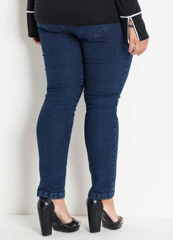 Marguerite - Calça Jeans Plus Size com Efeitos no Joelho 2