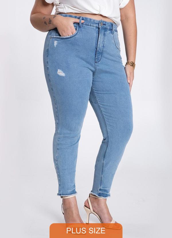 Lunender Mais Mulher - Calça Jeans Plus Size Skinny Jeans
