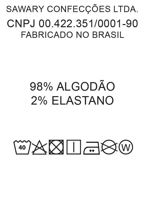 Sawary Jeans - Calça Jeans Push Up Marmorizada Sawary Plus Size 6