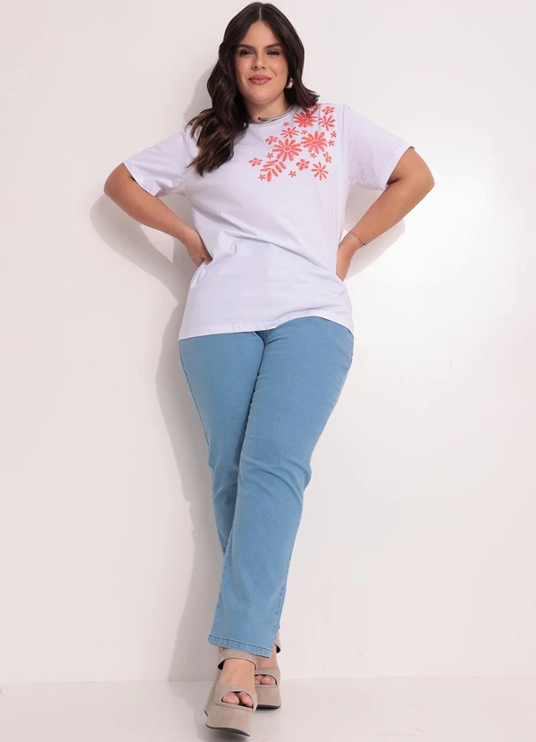 Marguerite - Calça Jeans Slouchy Jeans Plus Size 8