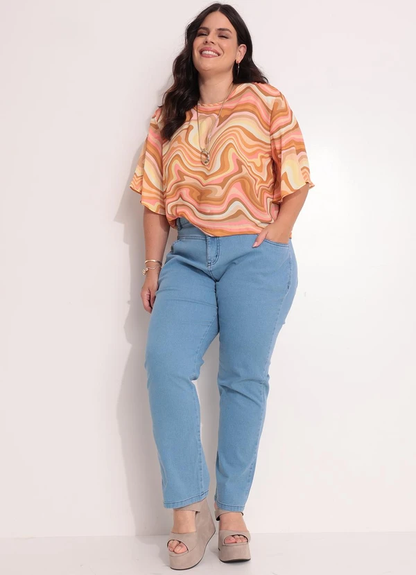 Marguerite - Calça Jeans Slouchy Jeans Plus Size 10