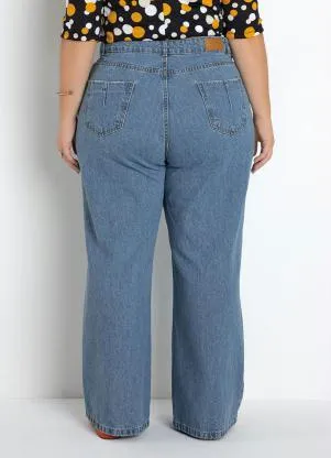Sawary Jeans - Calça Jeans Wide Leg Sawary Plus Size - SAWARY JEANS