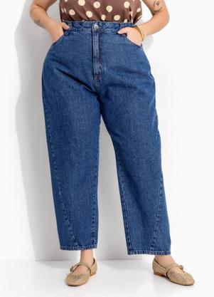 Cal�a Jeasn Azul Escuro Baggy