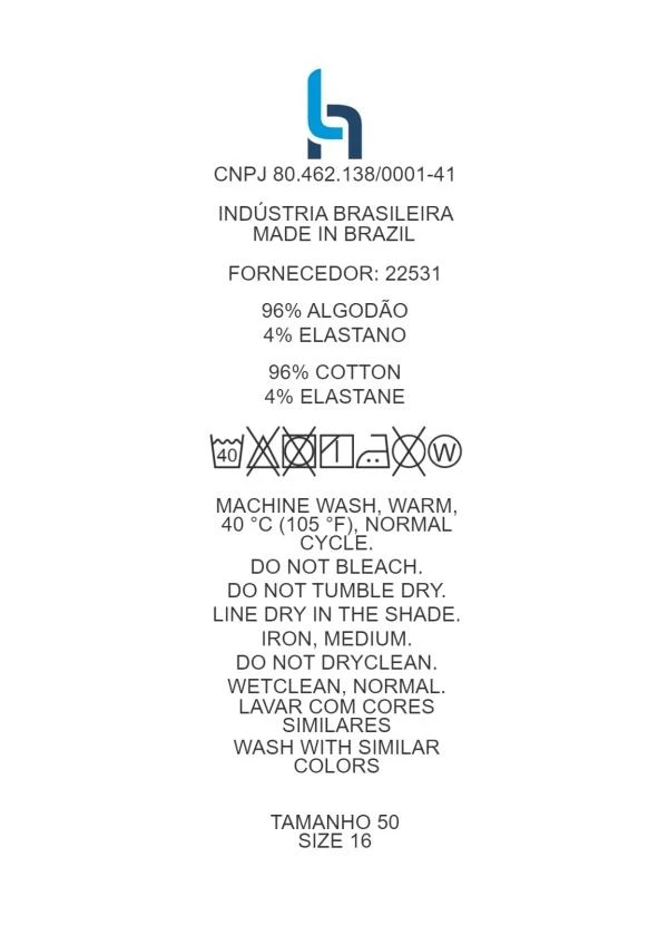 Marguerite - Calça Mom Preta em Sarja 6