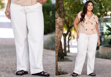 Cala Off White em Jeans