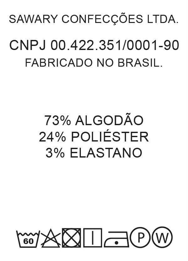 Sawary Jeans - Calça Preta Cigarrete Justa Plus Size Sawary 5