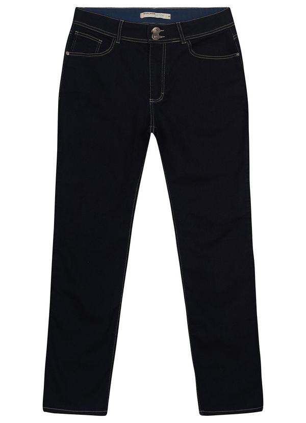 Malwee - Calça Reta Jeans Flex FemininaAzul 6