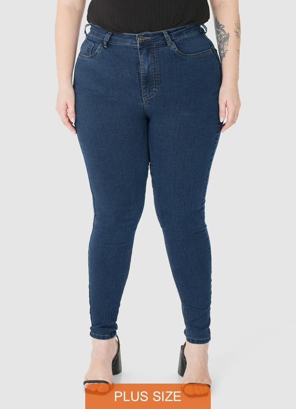 Malwee - Calça Skinny Jeans Flex Plus Azul
