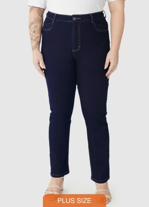 Malwee - Calça Skinny Jeans PlusAzul Escuro - MALWEE