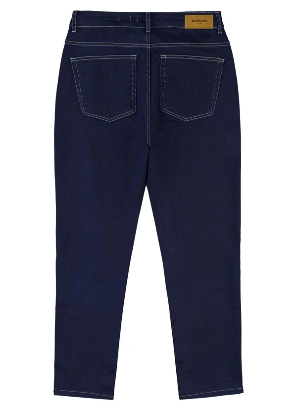 Malwee - Calça Skinny Jeans PlusAzul Escuro 7