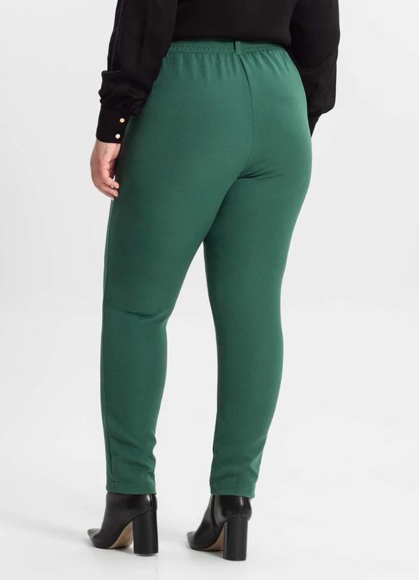 Secret Glam - Calça Alfaiataria Plus Size Verde 2