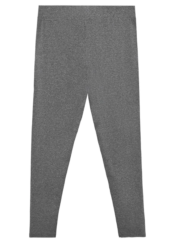 Malwee - Calça Legging Feminina Plus Cinza 4