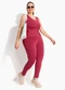 Marguerite - Legging Preta Zero Transparência com Bolsos Laterais - variação:  
