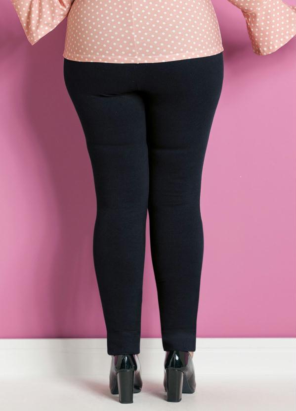 Marguerite - Legging Cigarrete Preta Marguerite Plus Size 2
