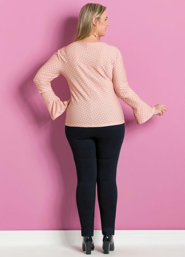 Marguerite - Legging Cigarrete Preta Marguerite Plus Size 4