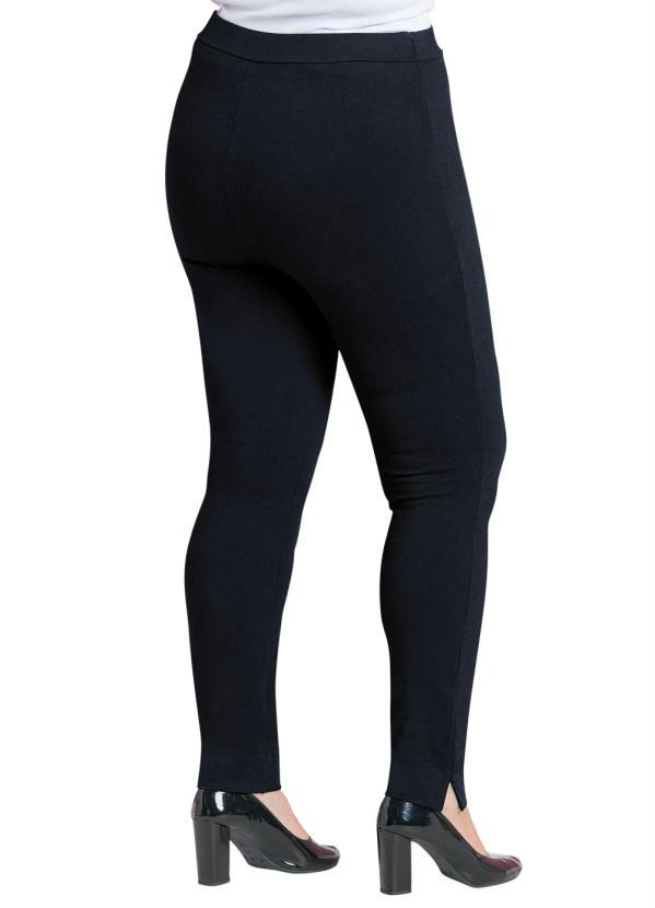 Marguerite - Legging Cigarrete Preta Marguerite Plus Size 6