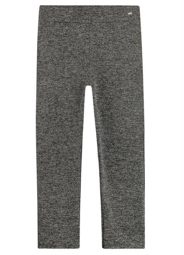 Maelle - Legging em Tweed Feminina Preto 3