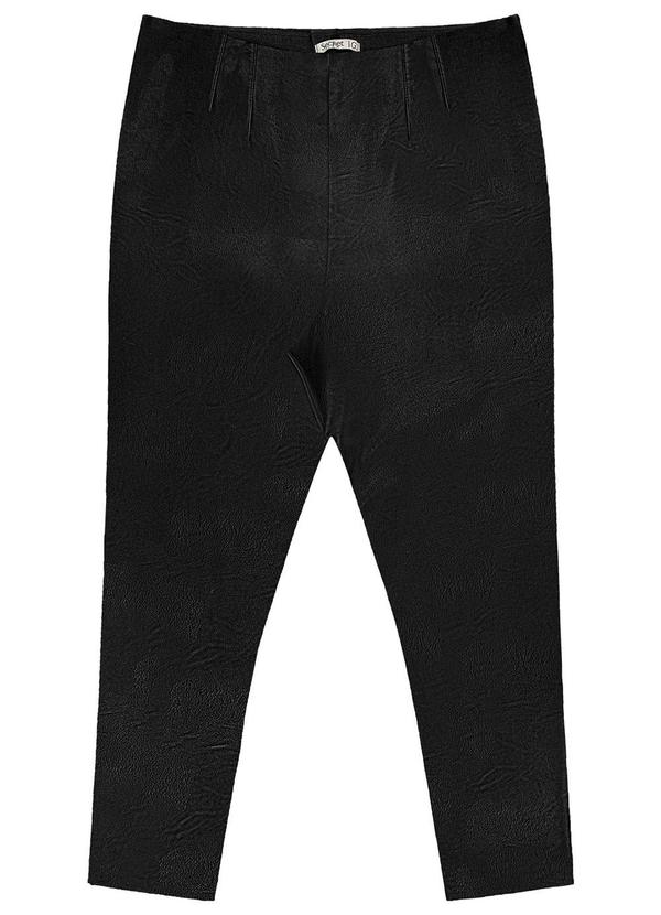 Secret Glam - Legging Feminina Plus Size em Courino Preto 5