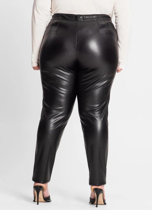 Secret Glam - Legging Feminina Plus Size Preto 2