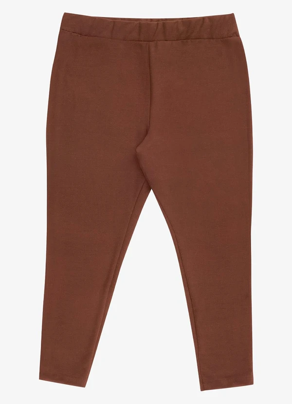 Secret Glam - Legging Plus Size Marrom 1