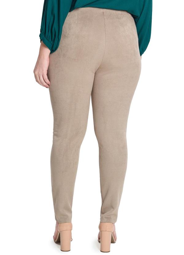 Secret Glam - Legging Suede Super Soft Bege 2