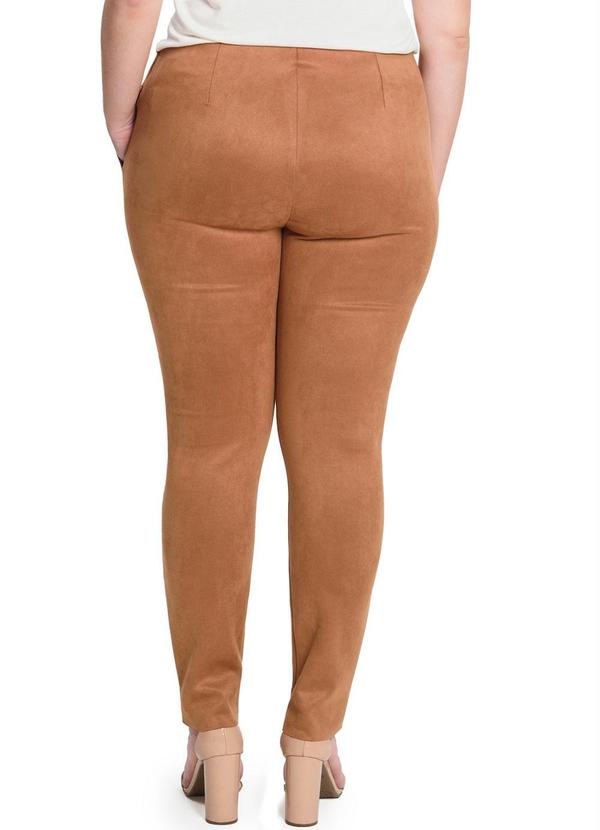 Secret Glam - Legging Suede Super Soft Marrom 2