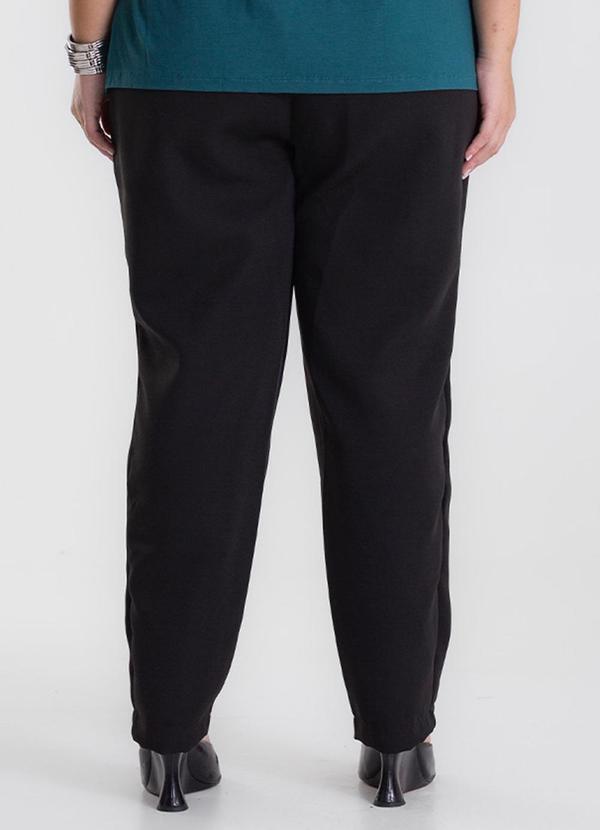Secret Glam - Calça Alfaiataria Plus Size Preto 2
