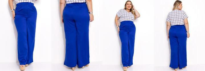 Cala Azul Royal em Crepe Plano Acetinado