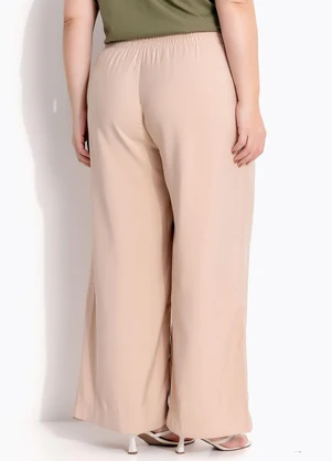 Marguerite - Calça Bege em Alfaiataria - MARGUERITE