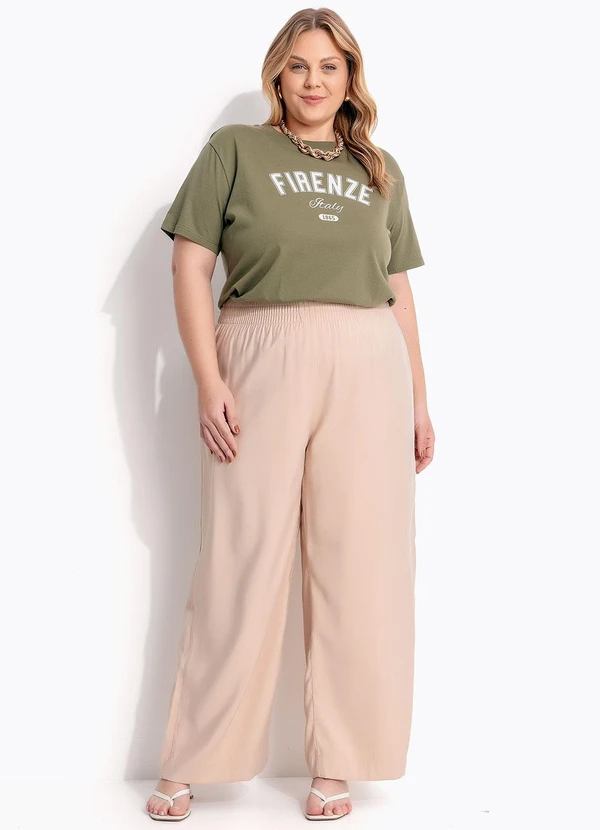 Marguerite - Calça Bege em Alfaiataria 5