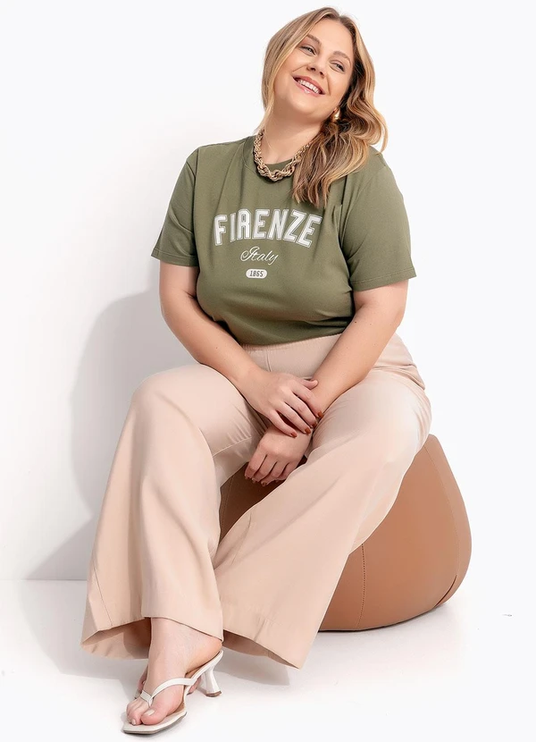 Marguerite - Calça Bege em Alfaiataria 2