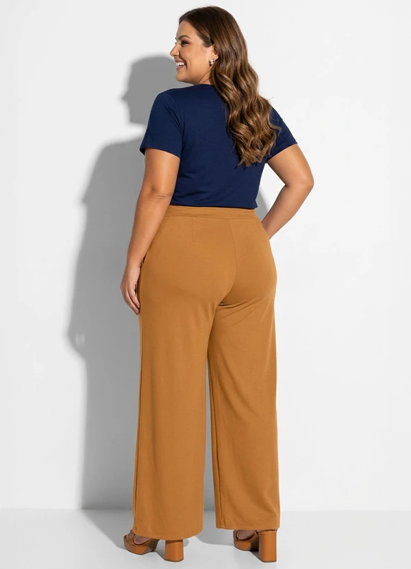 Marguerite - Calça Caramelo em Malha 4