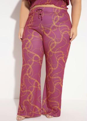 Cala (Correntes) com Amarrao Plus Size