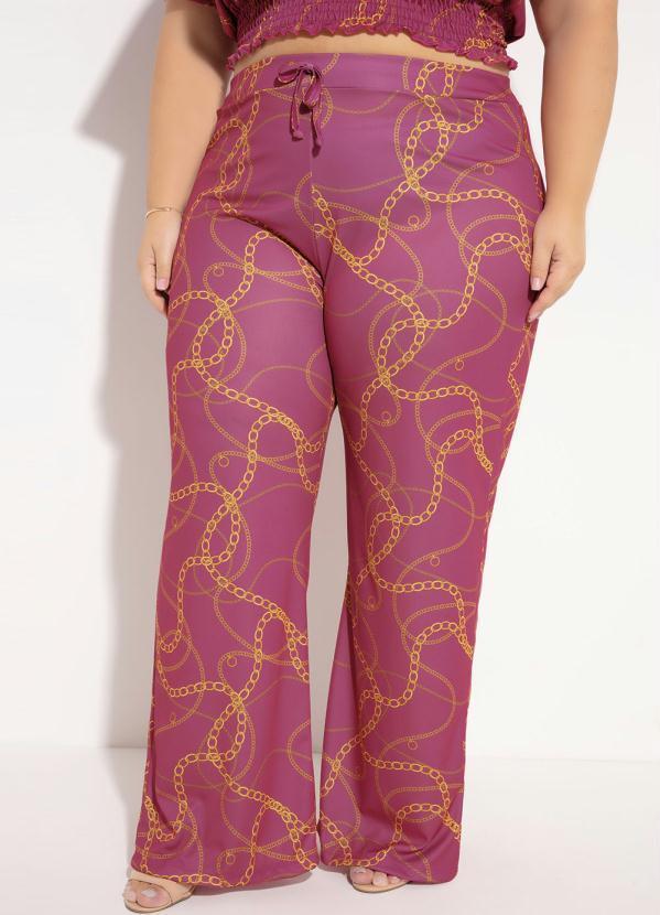 Cala (Correntes) com Amarrao Plus Size