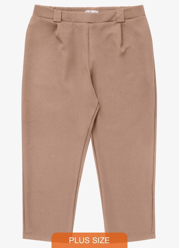 Secret Glam - Calça Feminina Alfaiate Marrom