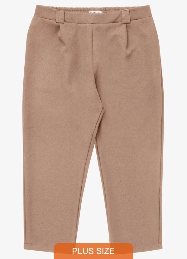 Secret Glam - Calça Feminina Alfaiate Marrom